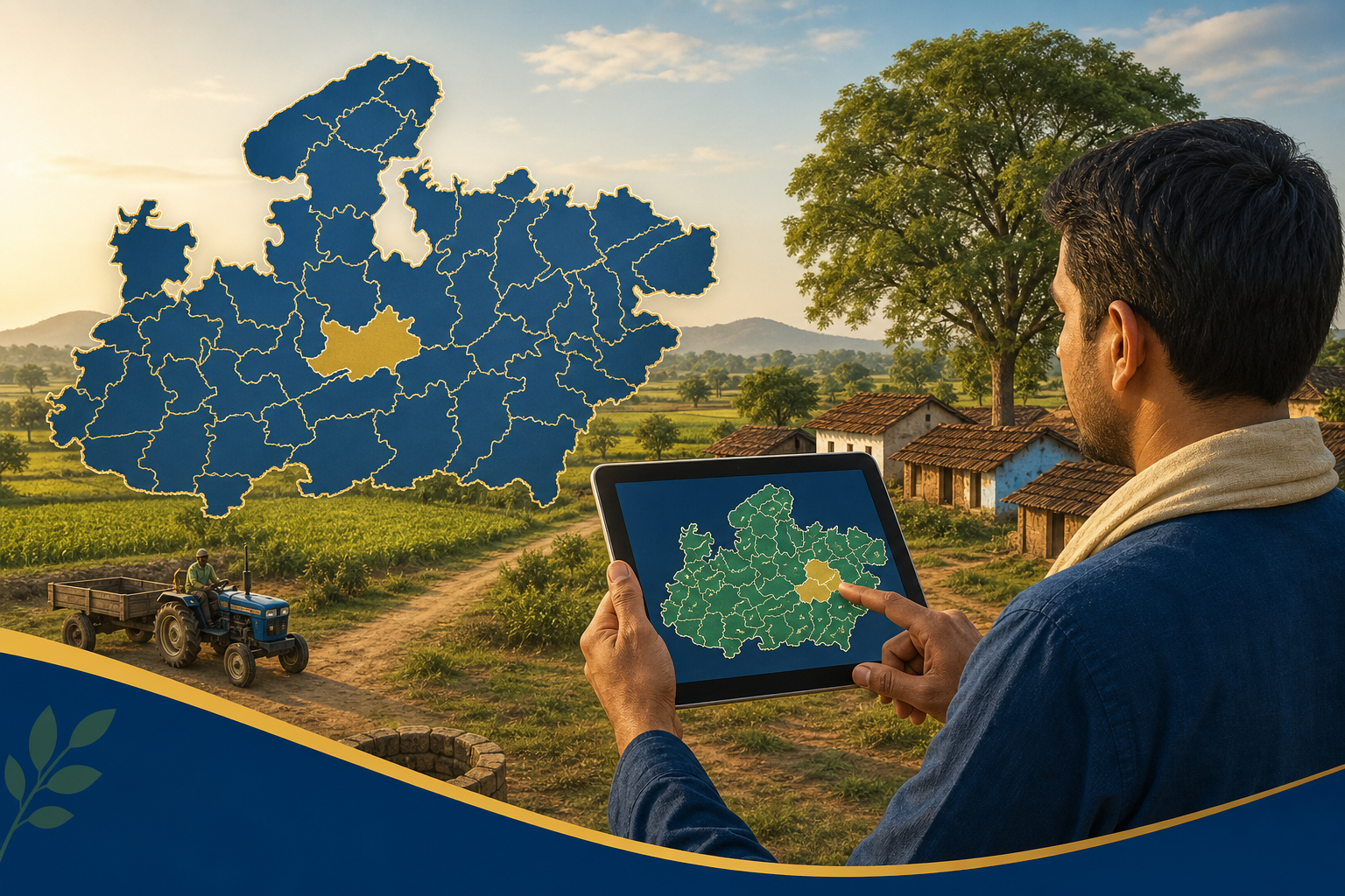 District Wise Record: जिले के अनुसार जमीन का रिकॉर्ड कैसे देखें?